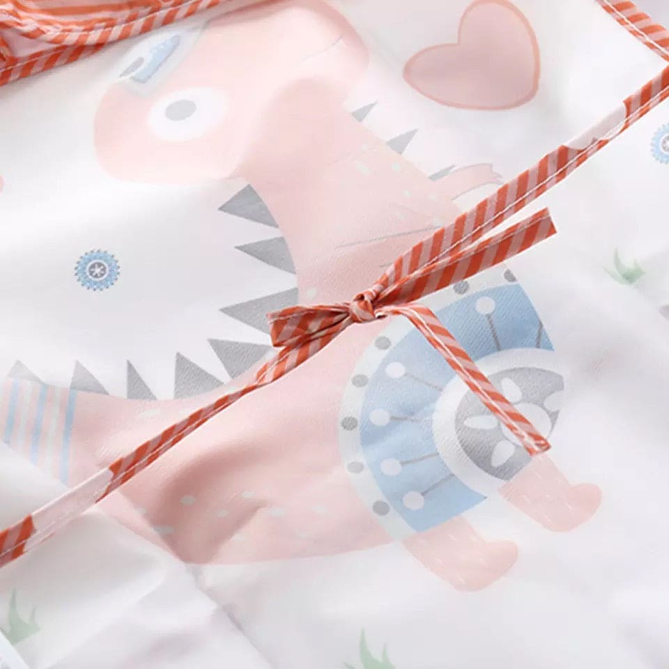 Cute Baby Bib Apron, Waterproof Long Sleeve Apron, Cartoon Animals Children Feeding Smock Bib, Burp Cloth Toddler Infant Feeding Bib Cute Baby Bib Apron, Waterproof Long Sleeve Apron, Cartoon Animals Children Feeding Smock Bib, Burp Cloth Toddler Infant Feeding Bib